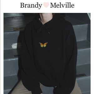 Brandy Melville butterfly hoodie!